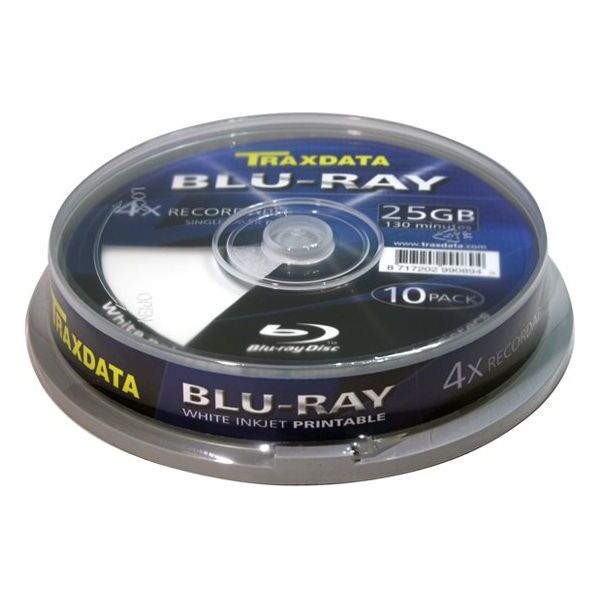Traxdata BD-R 25 GB 4x 10 sztuk (90L753ITRA006)