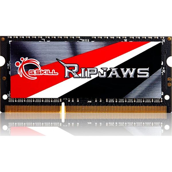 Pamięć do laptopa G.Skill Ripjaws, SODIMM, DDR3L, 4 GB, 1600 MHz, CL9 (F3-1600C9S-4GRSL)