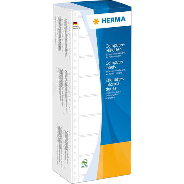 Herma Etykiety do kodów kreskowych, białe 147,32x99,2 mm, 3000x