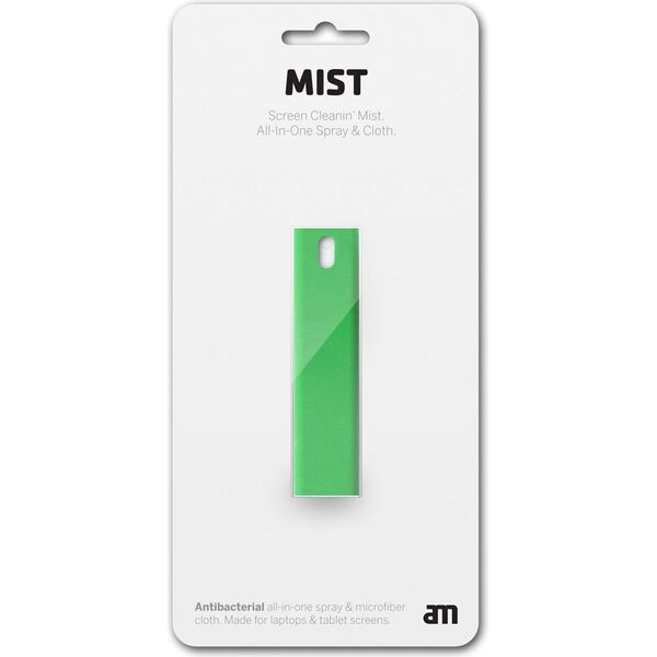 AM Lab Mist płyn + ściereczka do ekranów 2in1 Zielony (85510-12)