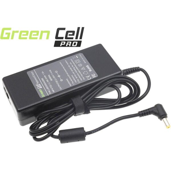 Zasilacz do laptopa Green Cell 90 W, 2.5 mm, 4.5 A, 20 V (AD13-P) 865945 5902701410780