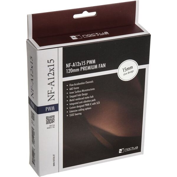 Wentylator Noctua NF-A12x15 PWM 1328876 9010018100082