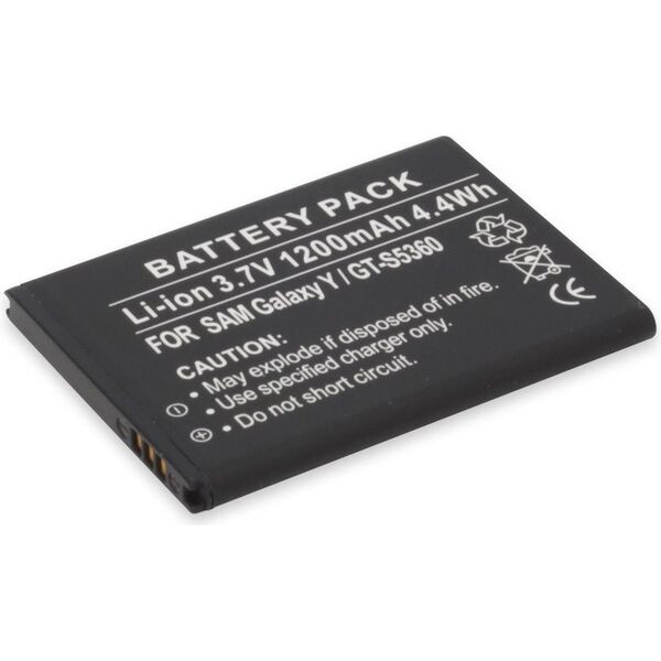 Bateria Ansmann Li-Ion, 1200 mAh, do Samsung Galaxy Y GT-5360 (1420-0009)