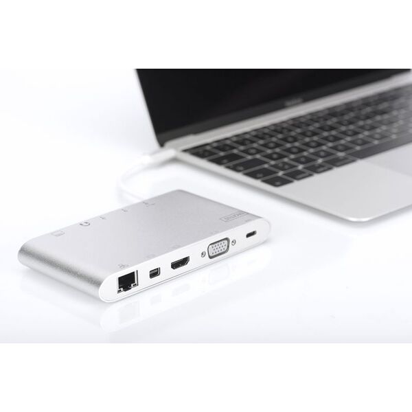 Stacja/replikator Digitus DA-70861 USB-C