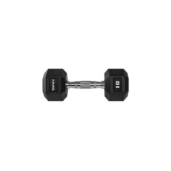 HMS ‎‎Hantel Hex Pro gumowany 1 x 8 kg