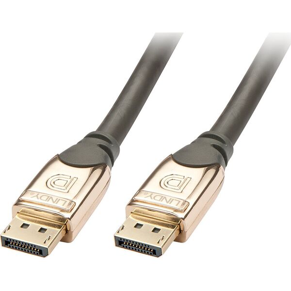 Kabel Lindy DisplayPort - DisplayPort 20m złoty (37808)