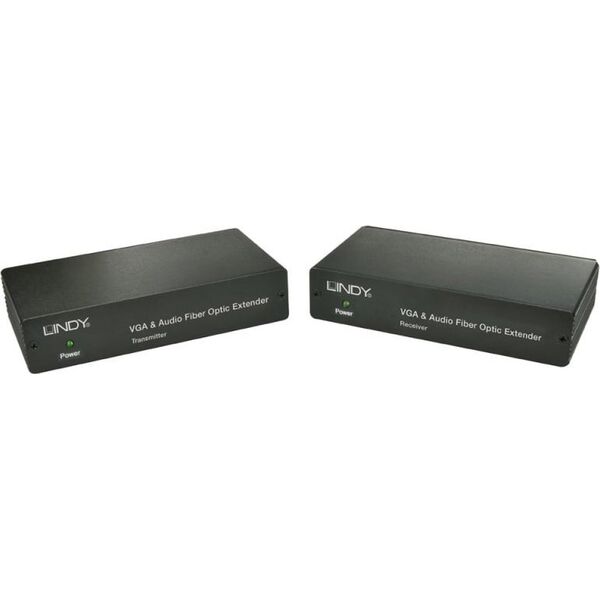System przekazu sygnału AV Lindy LINDY VGA + Audio LWL Extender 750m Local + Remote Unit - 32541