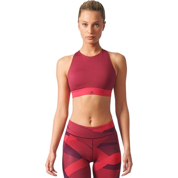 Adidas Biustonosz Halter czerwony r. XXS (BR5216)