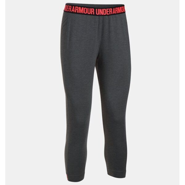 Under Armour Legginsy damskie Featherweight Fleece Crop szare r. XS (1294505-092)