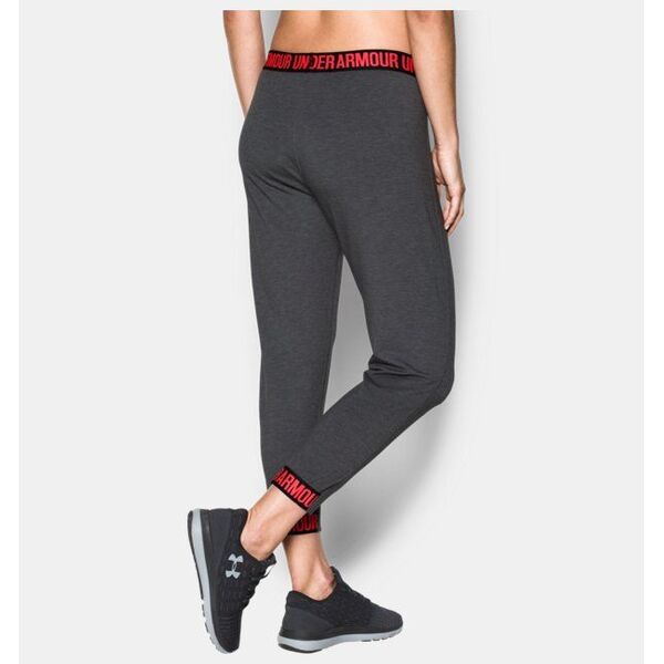 Under Armour Legginsy damskie Featherweight Fleece Crop szare r. XS (1294505-092)