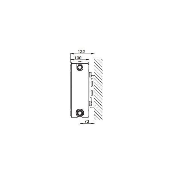 Caradon Grzejnik Compact C22 400 x 1100mm