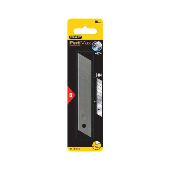Stanley Ostrza łamane FatMax 18mm 5szt. (11-718-0)