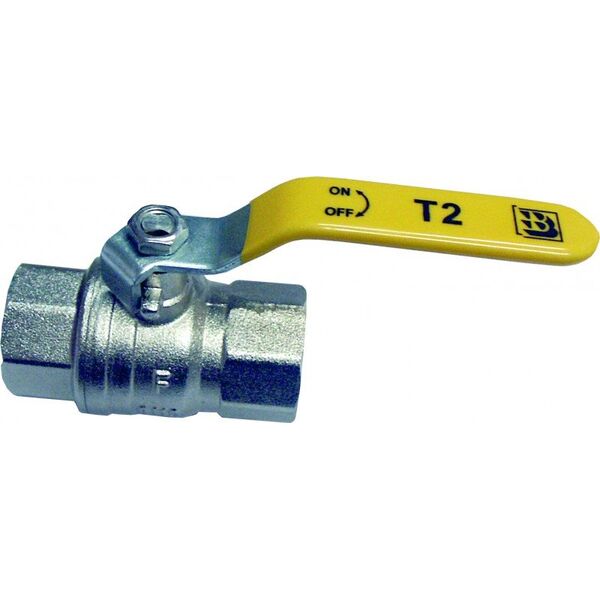Ferro Zawór kulowy nakrętno-nakrętny 3/4" gazowy KG2