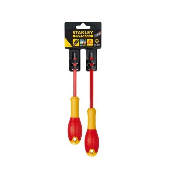 Stanley Zestaw wkrętaków z gniazdem uniwersalnym PZ1x100 PZ2x125 - FMHT0-62649