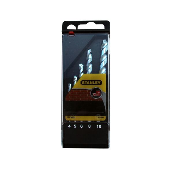 Wiertło Stanley do betonu walcowe 4 5 6 10 8mm zestaw (STA56035)