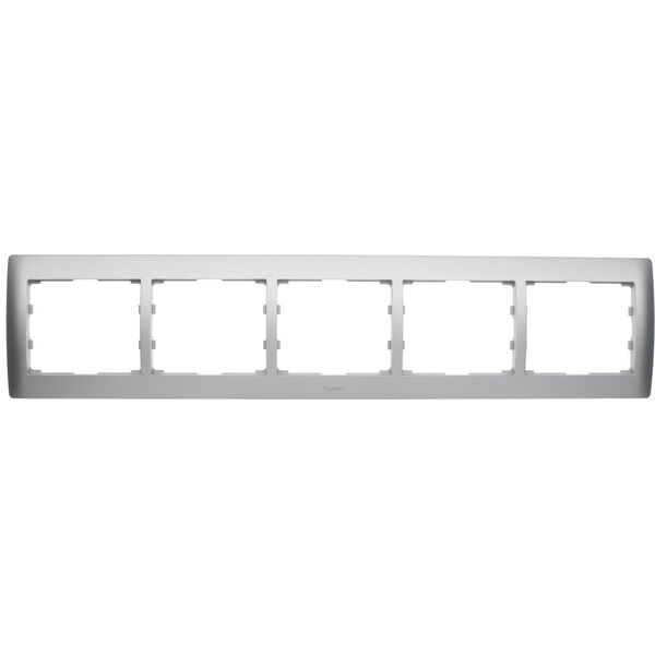 Legrand Ramka pięciokrotna Sistena Life pozioma metalic 771305