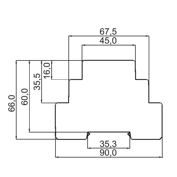 Zamel Dzwonek przyzywowy 230V AC ED-1
