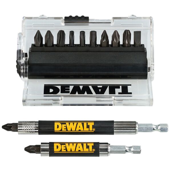 Dewalt Zestaw bitów udarowych z uchwytem Torsion 14szt. (DT70512T)