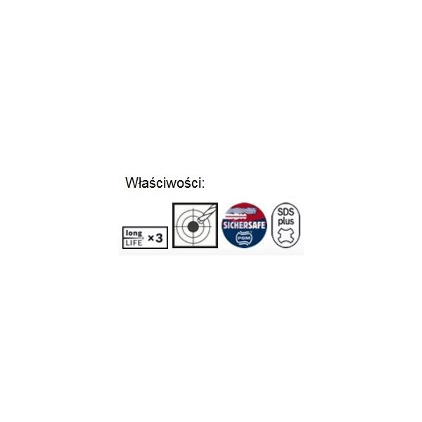 Wiertło Bosch do betonu SDS+ 10mm  (2608587173)