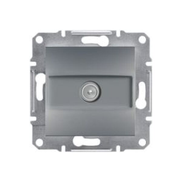Schneider Electric Gniazdo Asfora TV końcowe bez ramki stal (EPH3200162)