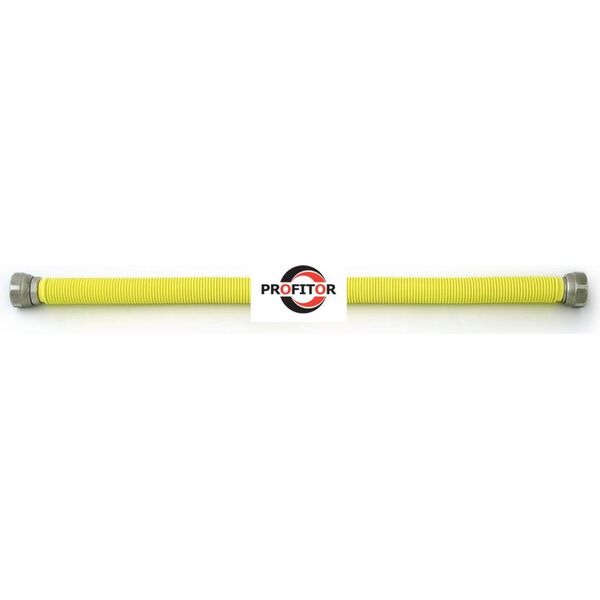 PROFITOR Przewód ze stali nierdzewnej do gazu Emipiu GW - GW 3/4" - 3/4" 24 - 41cm (802016)