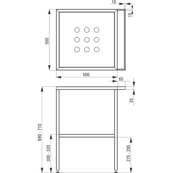Umywalka Deante Temisto 50cm (CDTS6U5S)