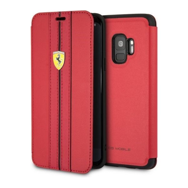 Ferrari book dla Samsung S9 (FESURFLBKTS9REB)