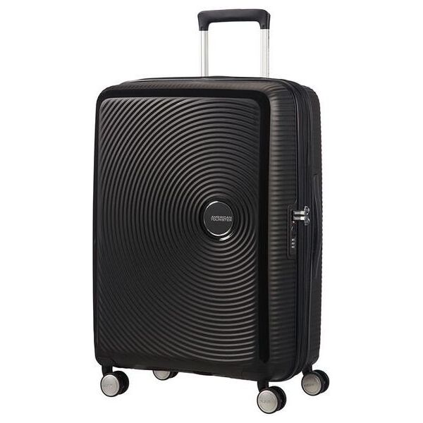 American Tourister Walizka średnia Soundbox czarna 88473