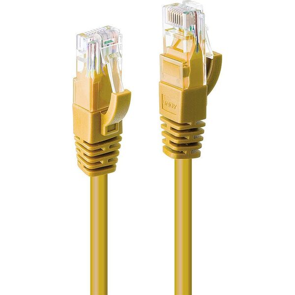 Lindy Patchkabel Cat6 U/UTP gelb 0.30m (48060)