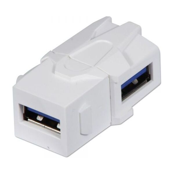 Lindy Lindy 60491 gniazdo Keystone kątowy (łącznik modułowy) Złącze USB typu A