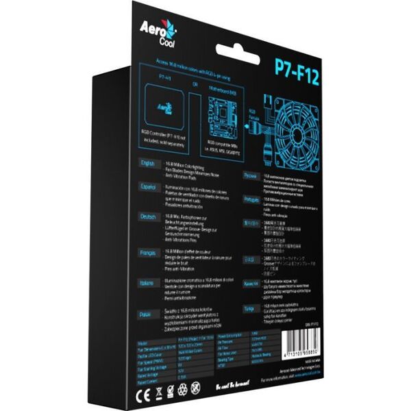 Wentylator Aerocool P7-F12 RGB (ACF3-P710217.01)