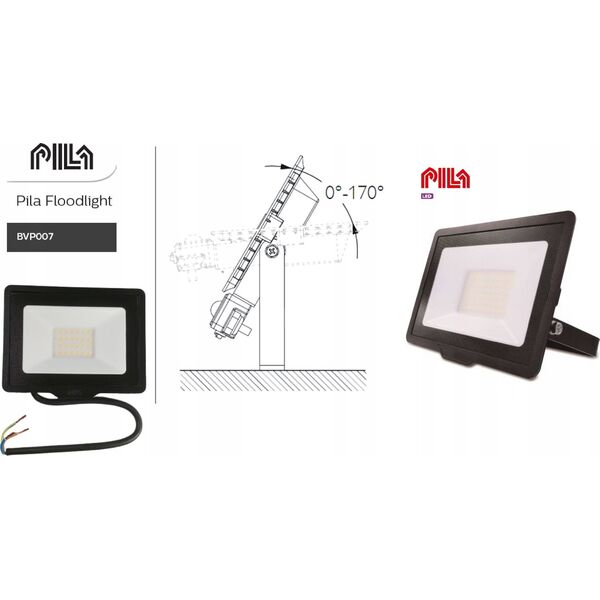 Naświetlacz Philips Projektor LED PILA BVP007 10W 4000K 850lm 911401732202