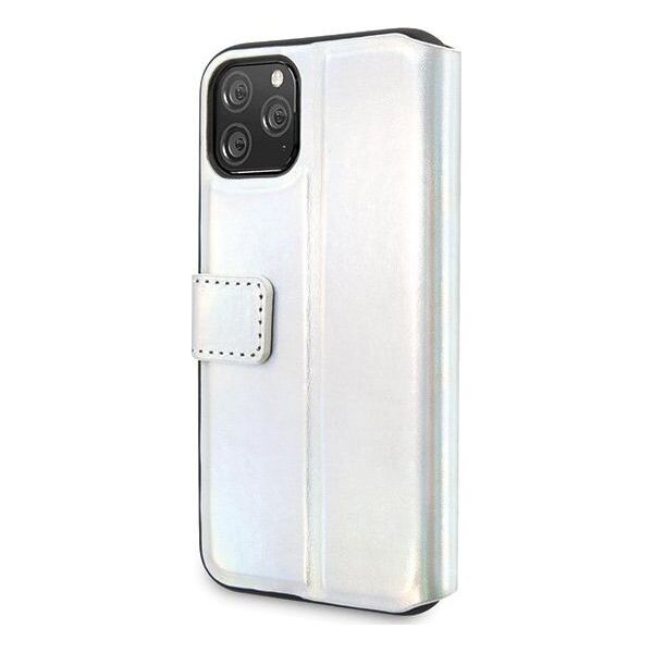 Guess Guess GUFLBKN58BLD iPhone 11 Pro srebrny/silver book Iridescent uniwersalny