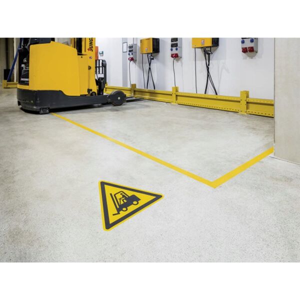Durable Taśma podłogowa durable duraline strong 50mmx1,2mmx30m żółta