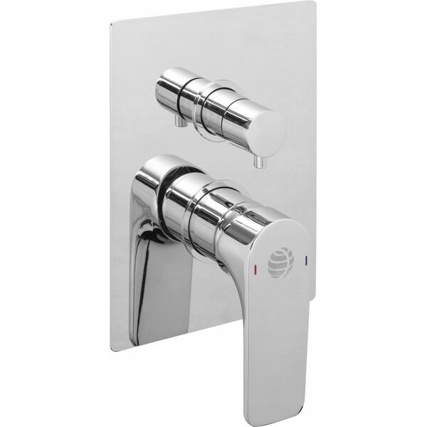 Bateria prysznicowa Hydroland BATERIA SENJA NATRYSKOWA PODTYNKOWA 2-FUNK. B657PT2F // BH.65.01.7.001-PT