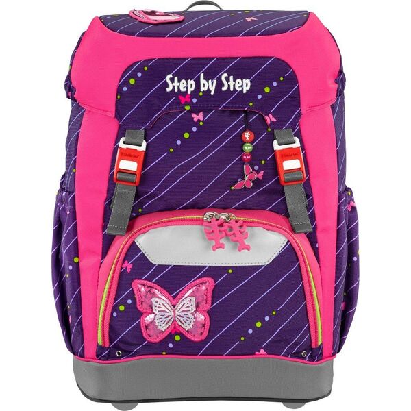 Step by Step Plecak szkolny Grade Shiny Butterfly