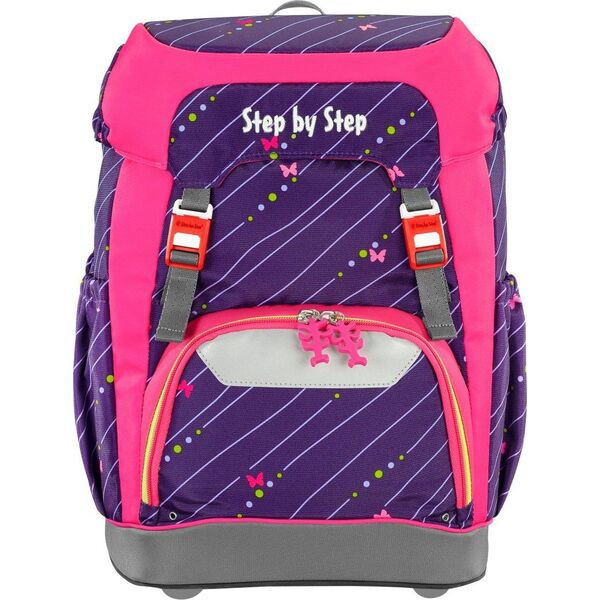 Step by Step Plecak szkolny Grade Shiny Butterfly