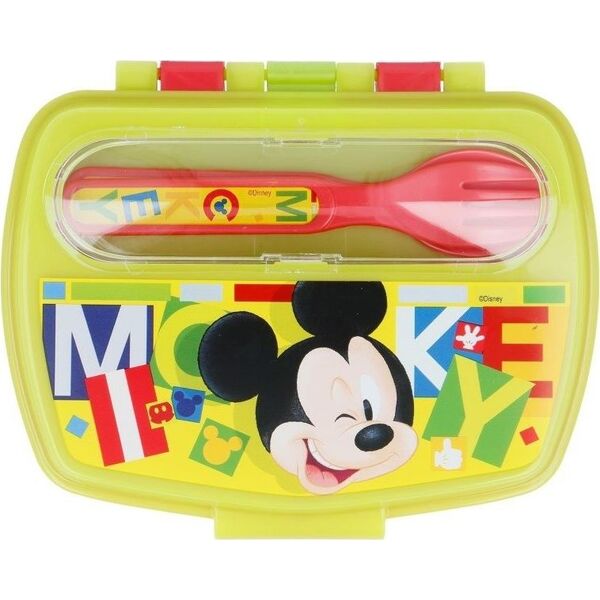Disney Mickey Mouse - Lunchbox z kompletem sztućców uniwersalny