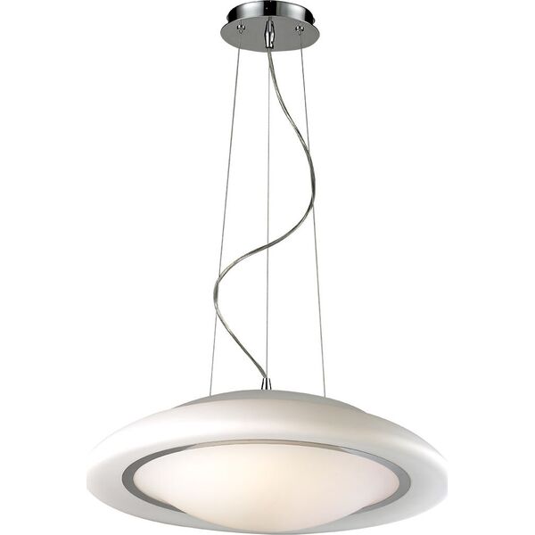 Lampa wisząca Italux Huller nowoczesna chrom  (8956-MP)