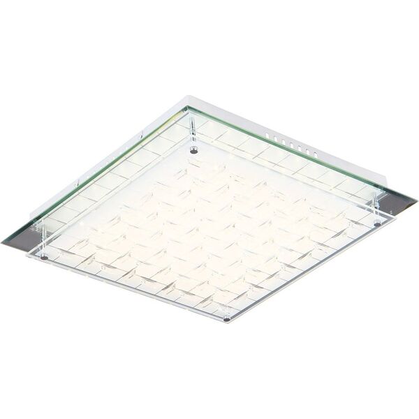 Lampa sufitowa Italux Plafon szklany Italux Zeltum ledowy C29584F-3T
