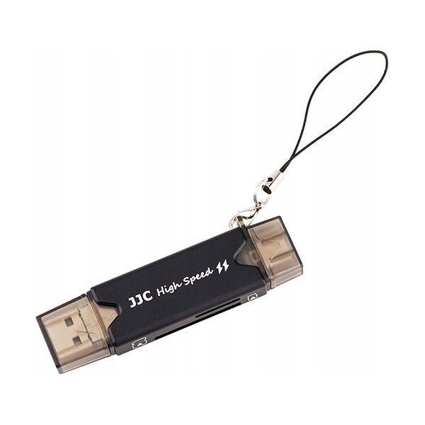 Czytnik JJC SB5823 USB 3.0/USB-C/microUSB (CR-UTC3)