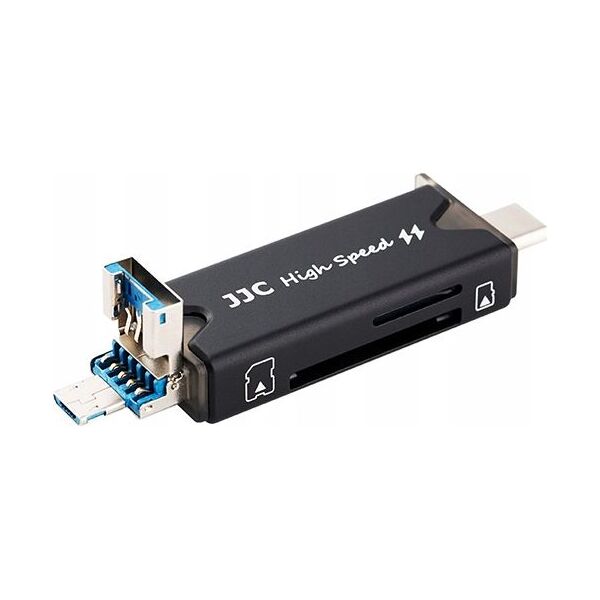 Czytnik JJC SB5823 USB 3.0/USB-C/microUSB (CR-UTC3)