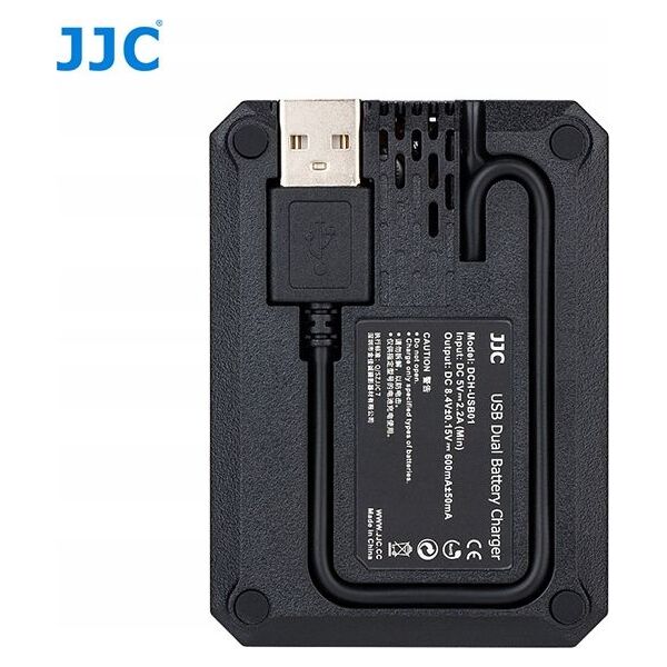 Ładowarka do aparatu JJC Podwójna Ładowarka Usb Do Olympus Blh-1 Blh1