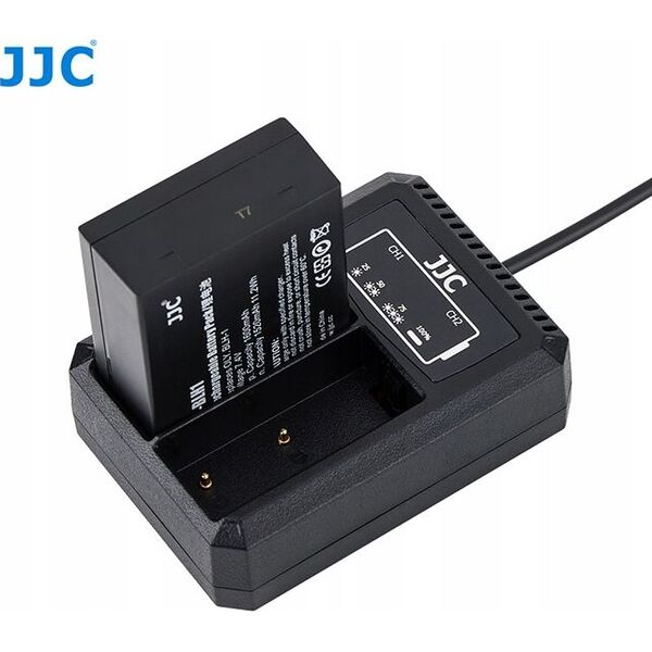 Ładowarka do aparatu JJC Podwójna Ładowarka Usb Do Olympus Blh-1 Blh1