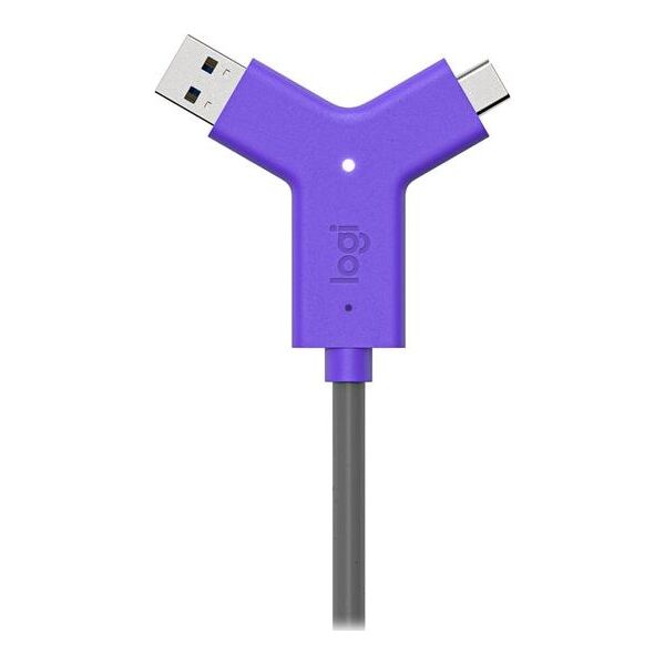 HUB USB Logitech Swytch 2x USB-C  + 3.1 Gen1 (952-000010)