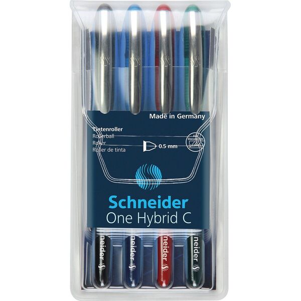Schneider PIÓRA KULKOWE SCHNEIDER ONE HYBRID C 0.5 MM 4 KOLOR