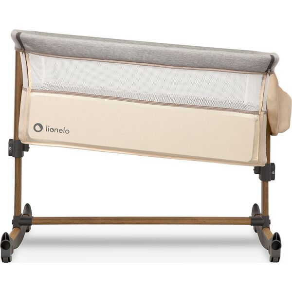 Lionelo Łóżeczko dostawne Leonie 3w1 Sand Grey