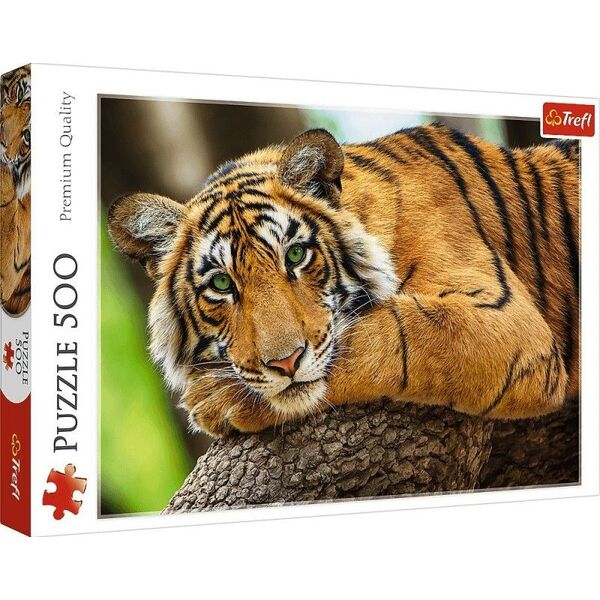 Trefl Puzzle 500 el. Portret tygrysa