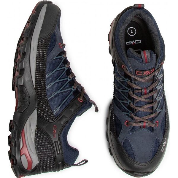 Buty trekkingowe męskie CMP Rigel Low Trekking Shoe Asphalt/Syrah r. 42 (3Q54457-62BN)
