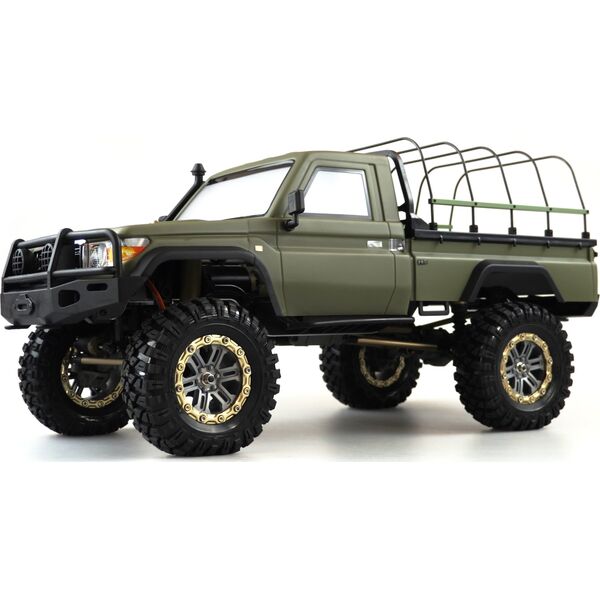 Amewi Amewi AMXRock RCX10PS Crawl.Pick-Up Milit.grün 1:10, RTR gra